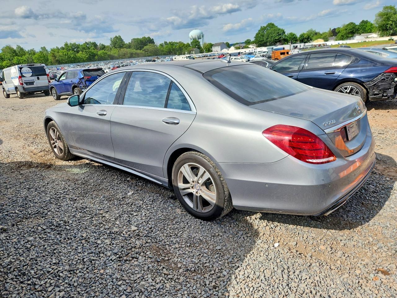 2014 Mercedes-benz S 550 4matic Gray vin: WDDUG8FB3EA044697