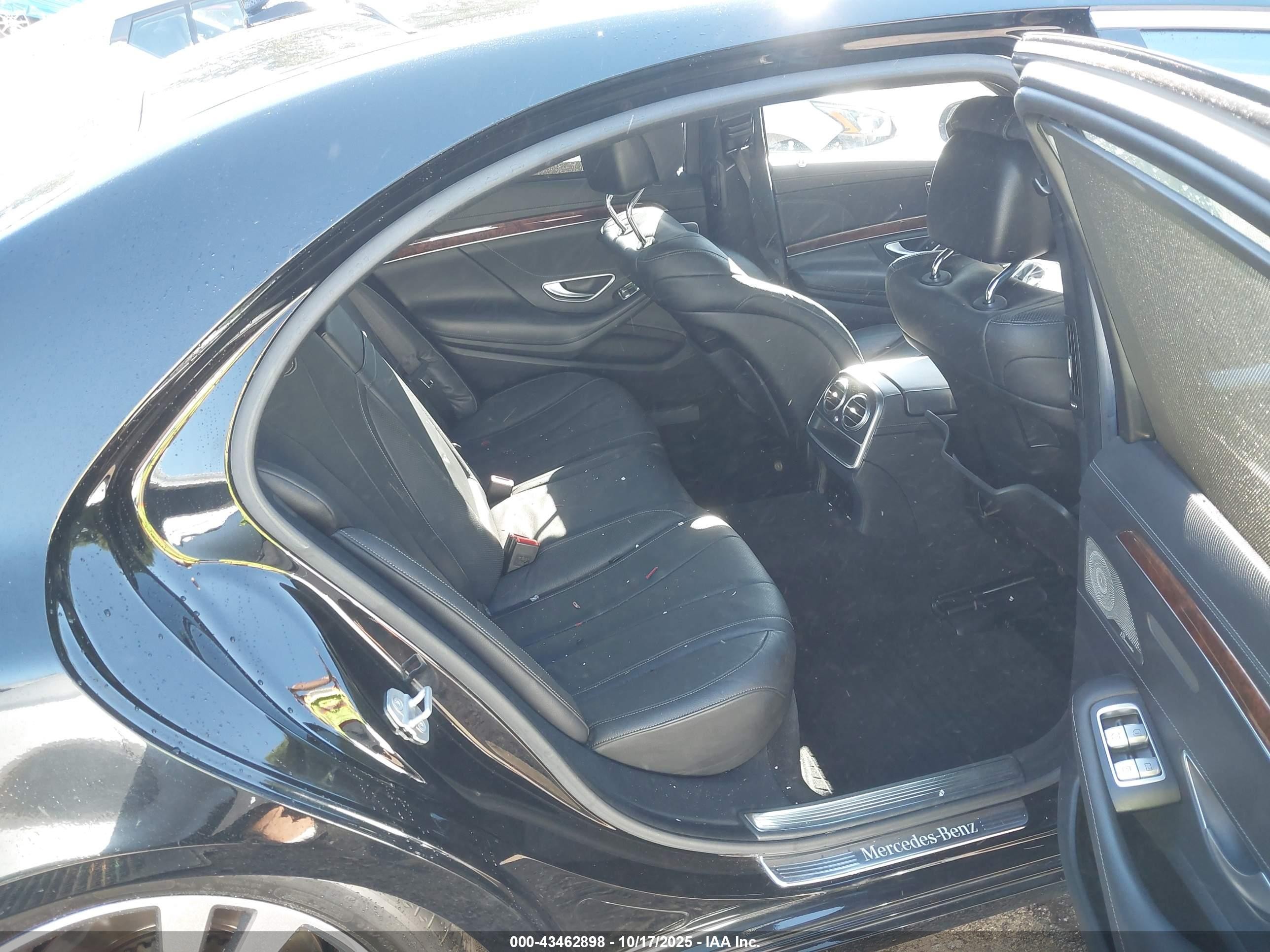 2014 Mercedes-benz S 550 4matic Black vin: WDDUG8FB3EA049768