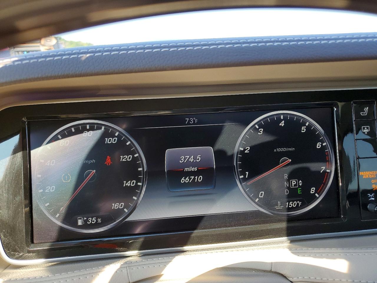 2015 Mercedes-benz S 550 4matic Blue vin: WDDUG8FB3FA108142
