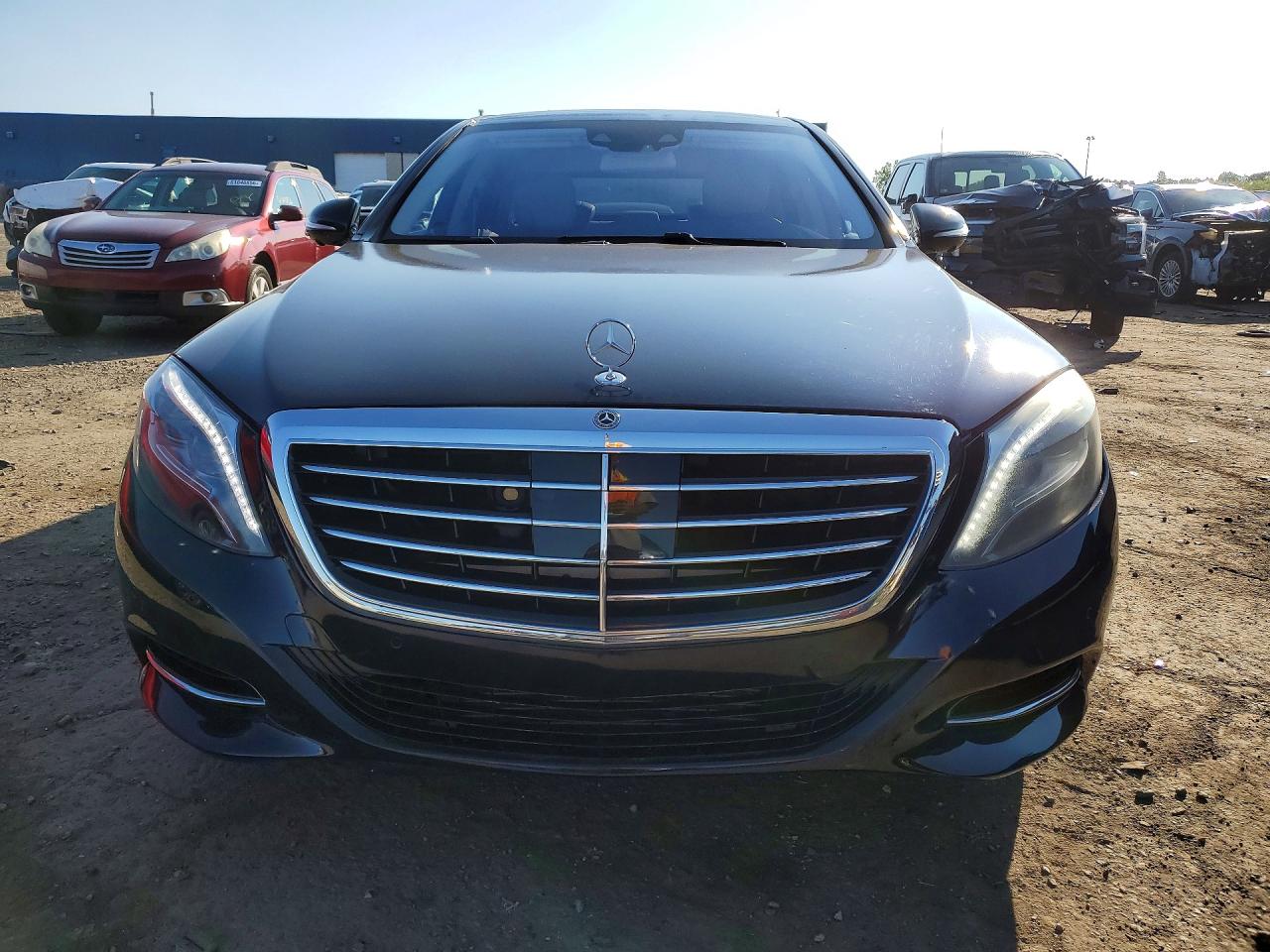 2015 Mercedes-benz S 550 4matic Blue vin: WDDUG8FB3FA108142