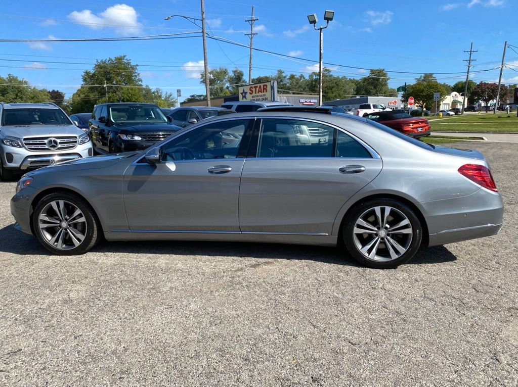2015 Mercedes-benz S-class S 550 Серебряный vin: WDDUG8FB3FA125541
