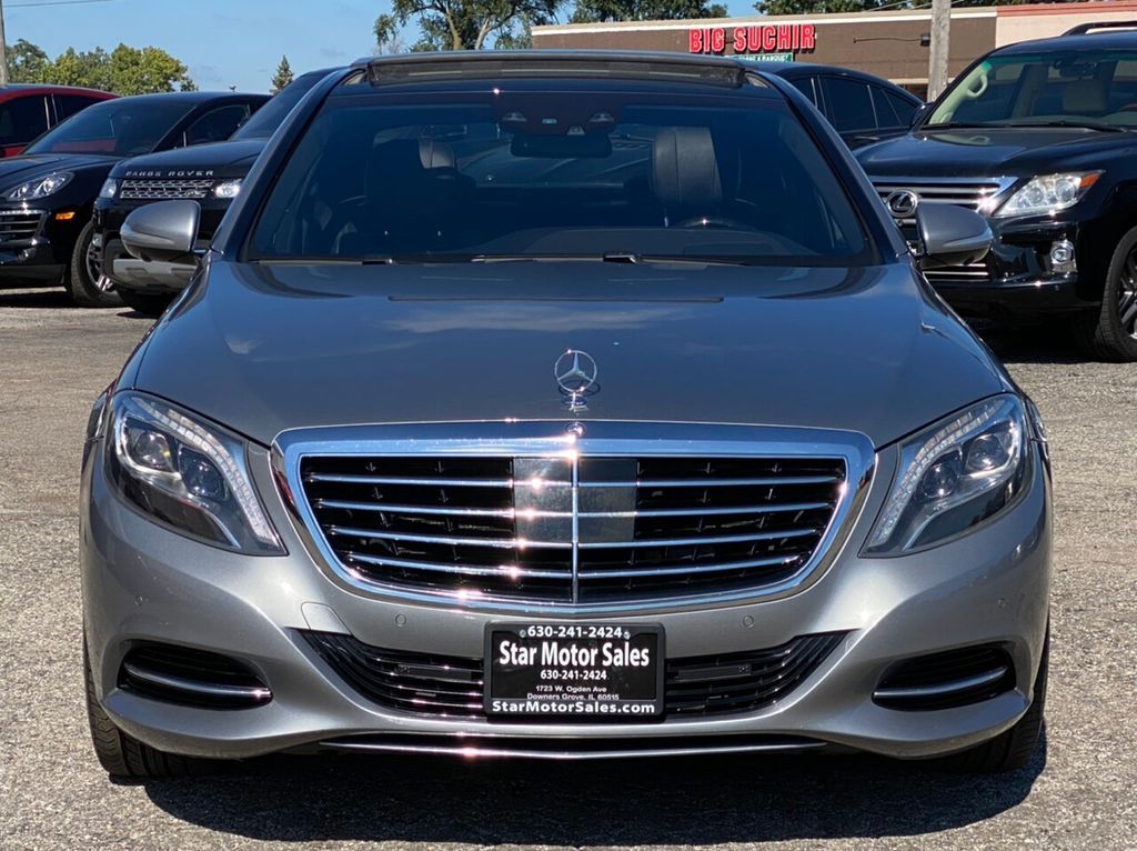 2015 Mercedes-benz S-class S 550 Серебряный vin: WDDUG8FB3FA125541