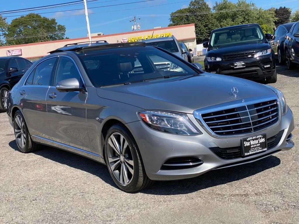 2015 Mercedes-benz S-class S 550 Серебряный vin: WDDUG8FB3FA125541