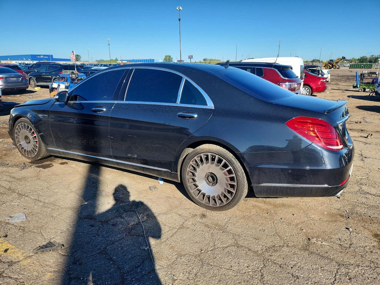 2015 Mercedes-benz S 550 4matic Blue vin: WDDUG8FB3FA133591