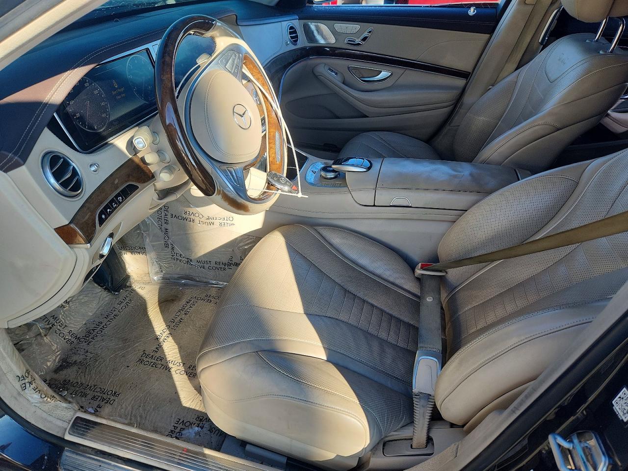 2015 Mercedes-benz S 550 4matic Blue vin: WDDUG8FB3FA133591