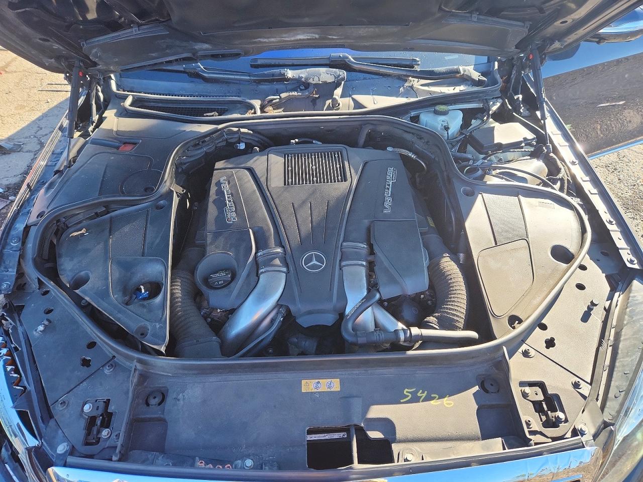 2015 Mercedes-benz S 550 4matic Blue vin: WDDUG8FB3FA133591