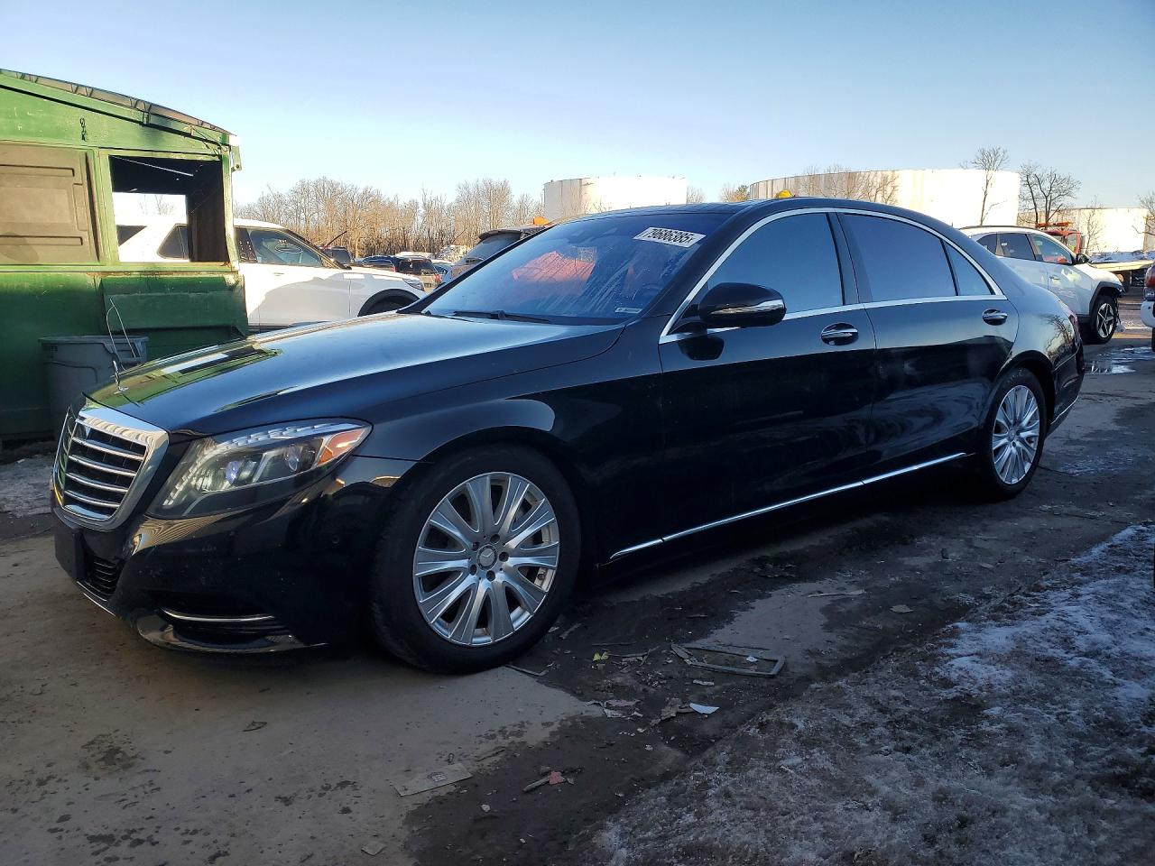 2015 Mercedes-benz S 550 4matic Black vin: WDDUG8FB3FA148981