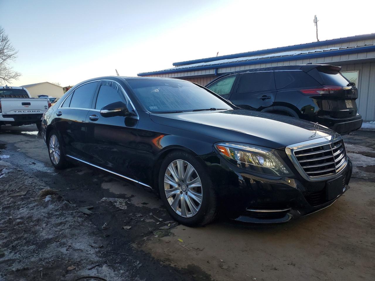2015 Mercedes-benz S 550 4matic Black vin: WDDUG8FB3FA148981