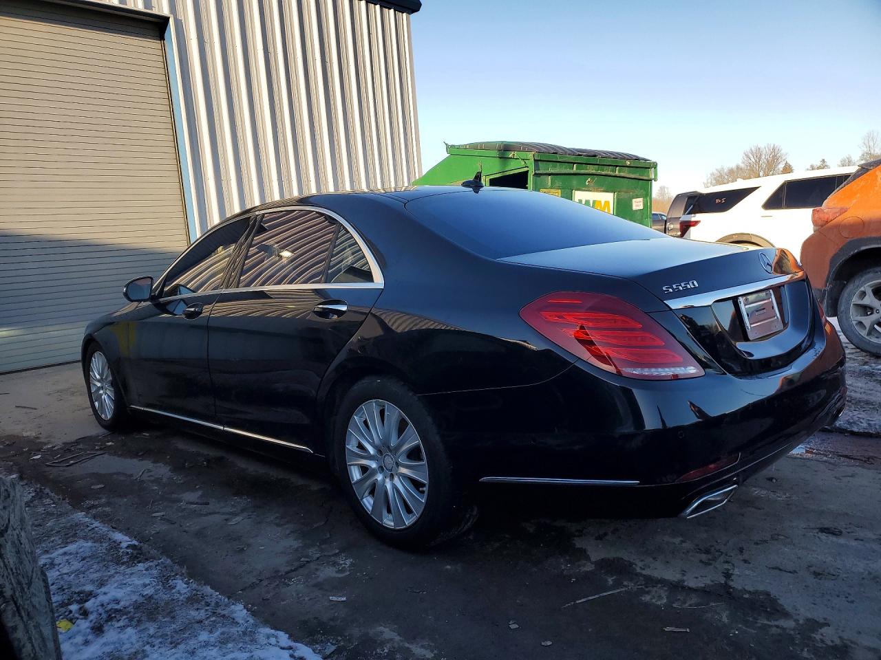 2015 Mercedes-benz S 550 4matic Black vin: WDDUG8FB3FA148981