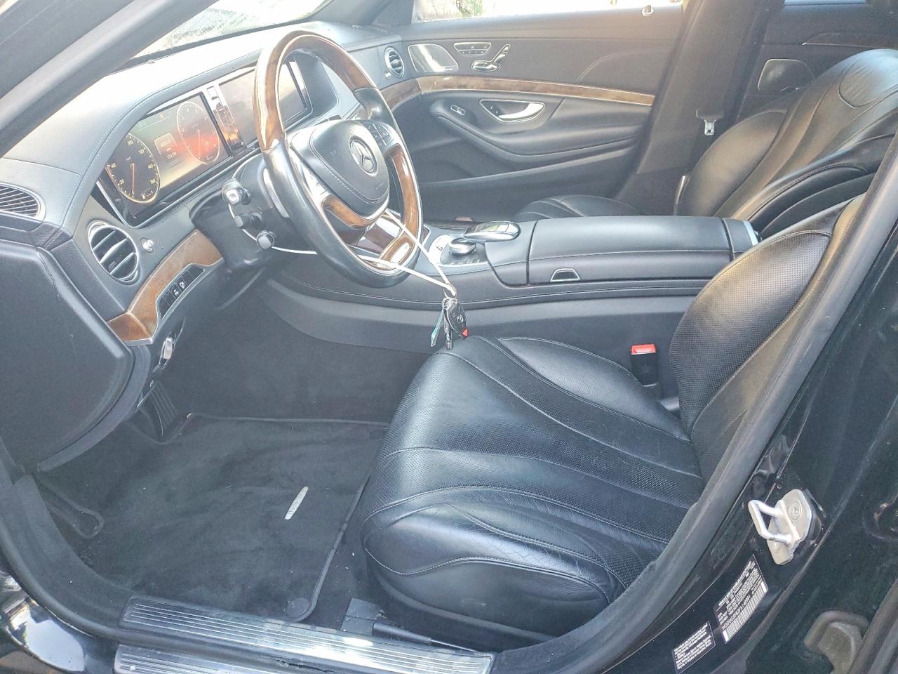 2015 Mercedes-benz S 550 4matic Black vin: WDDUG8FB3FA148981