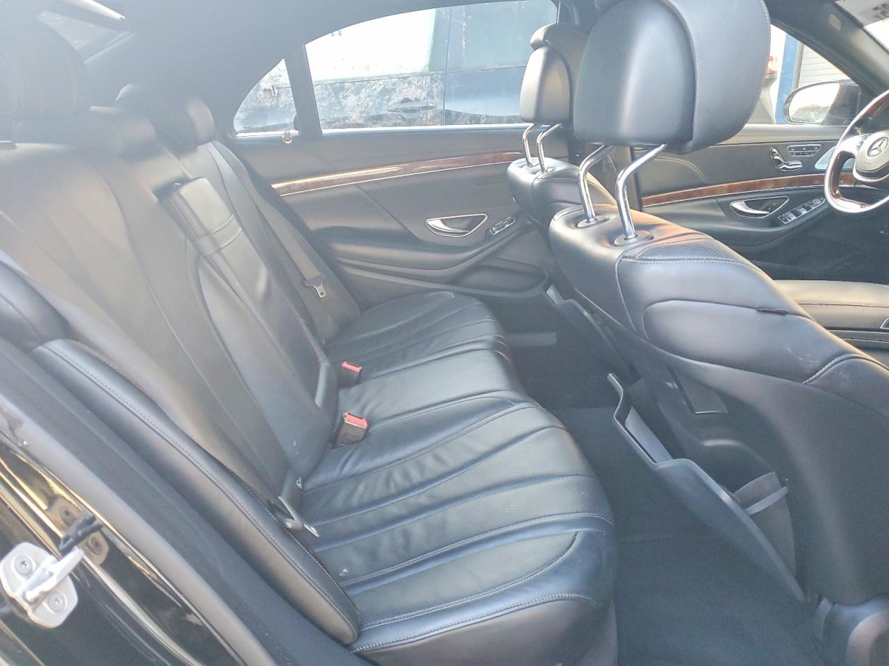 2015 Mercedes-benz S 550 4matic Black vin: WDDUG8FB3FA148981