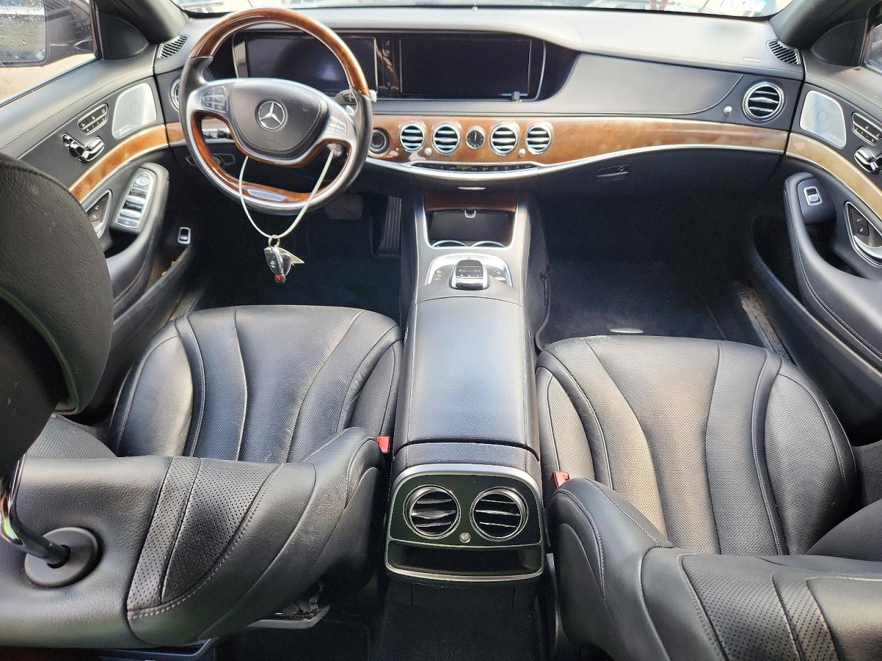 2015 Mercedes-benz S 550 4matic Black vin: WDDUG8FB3FA148981