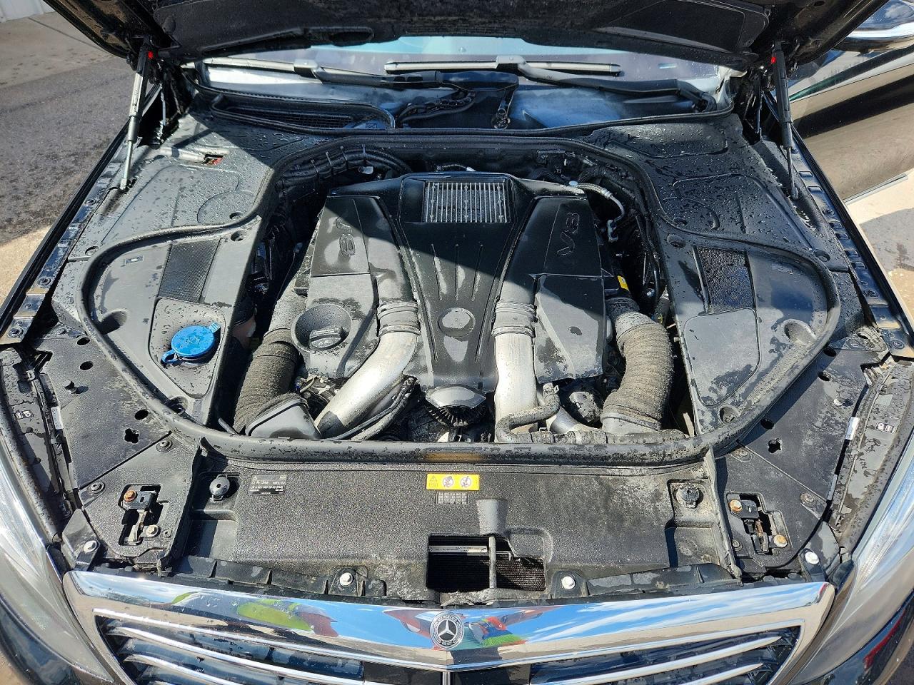 2015 Mercedes-benz S 550 4matic Black vin: WDDUG8FB3FA148981
