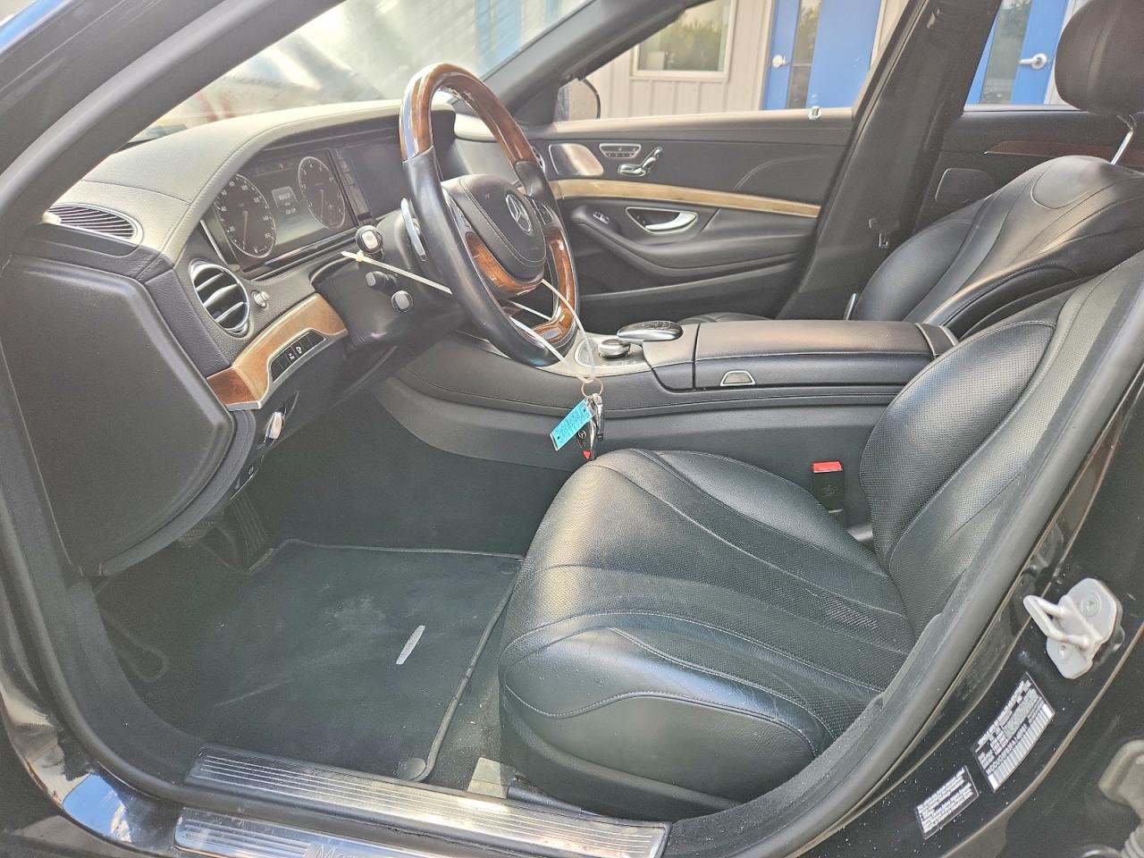 2015 Mercedes-benz S 550 4matic Black vin: WDDUG8FB3FA148981