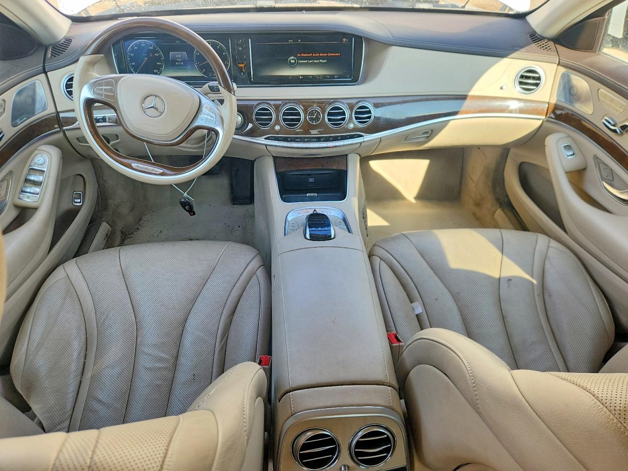2015 Mercedes-benz S 550 4matic White vin: WDDUG8FB3FA187392