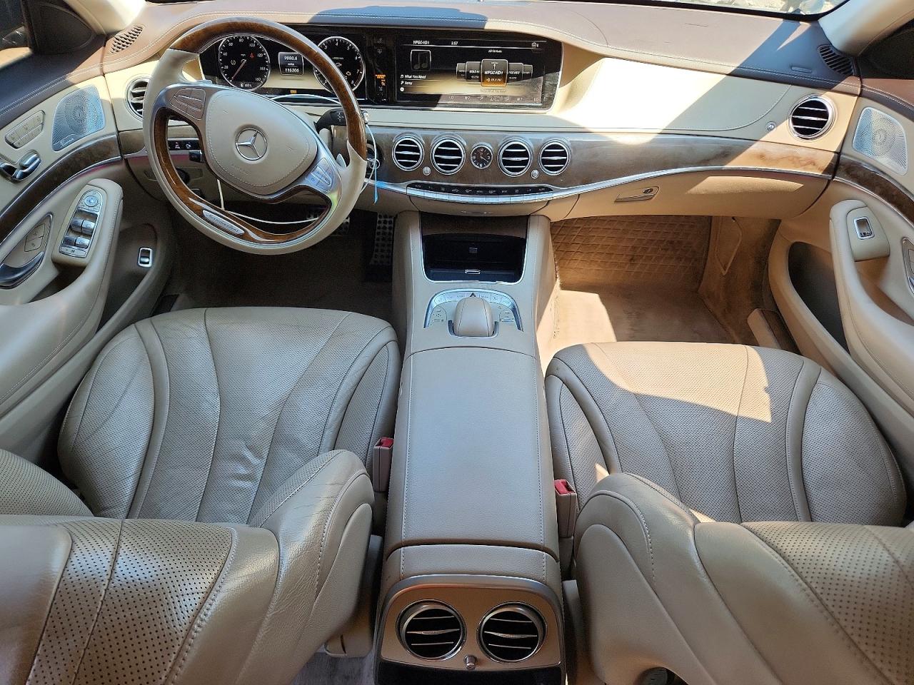 2014 Mercedes-benz S 550 4matic Черный vin: WDDUG8FB4EA024863