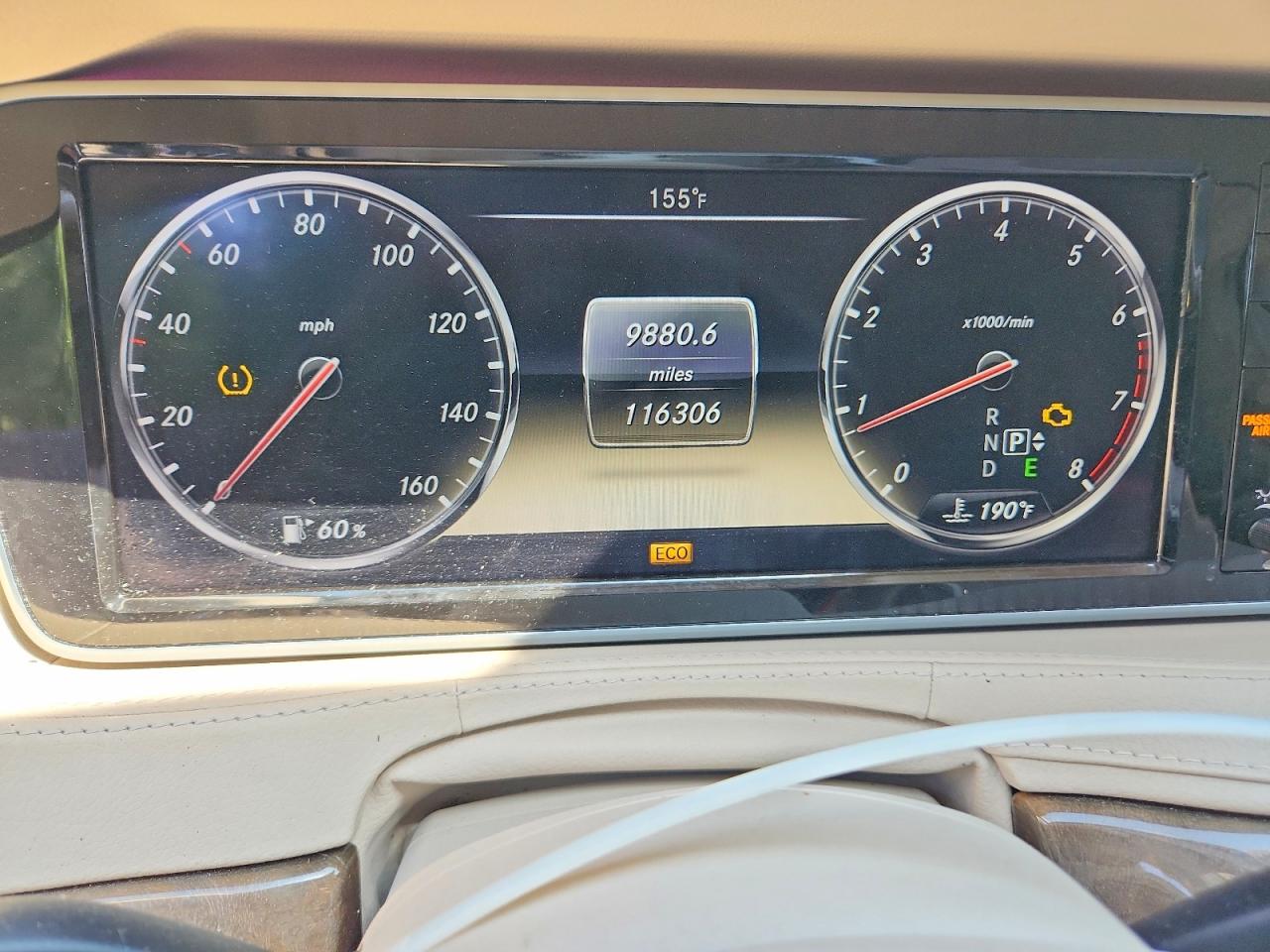 2014 Mercedes-benz S 550 4matic Черный vin: WDDUG8FB4EA024863