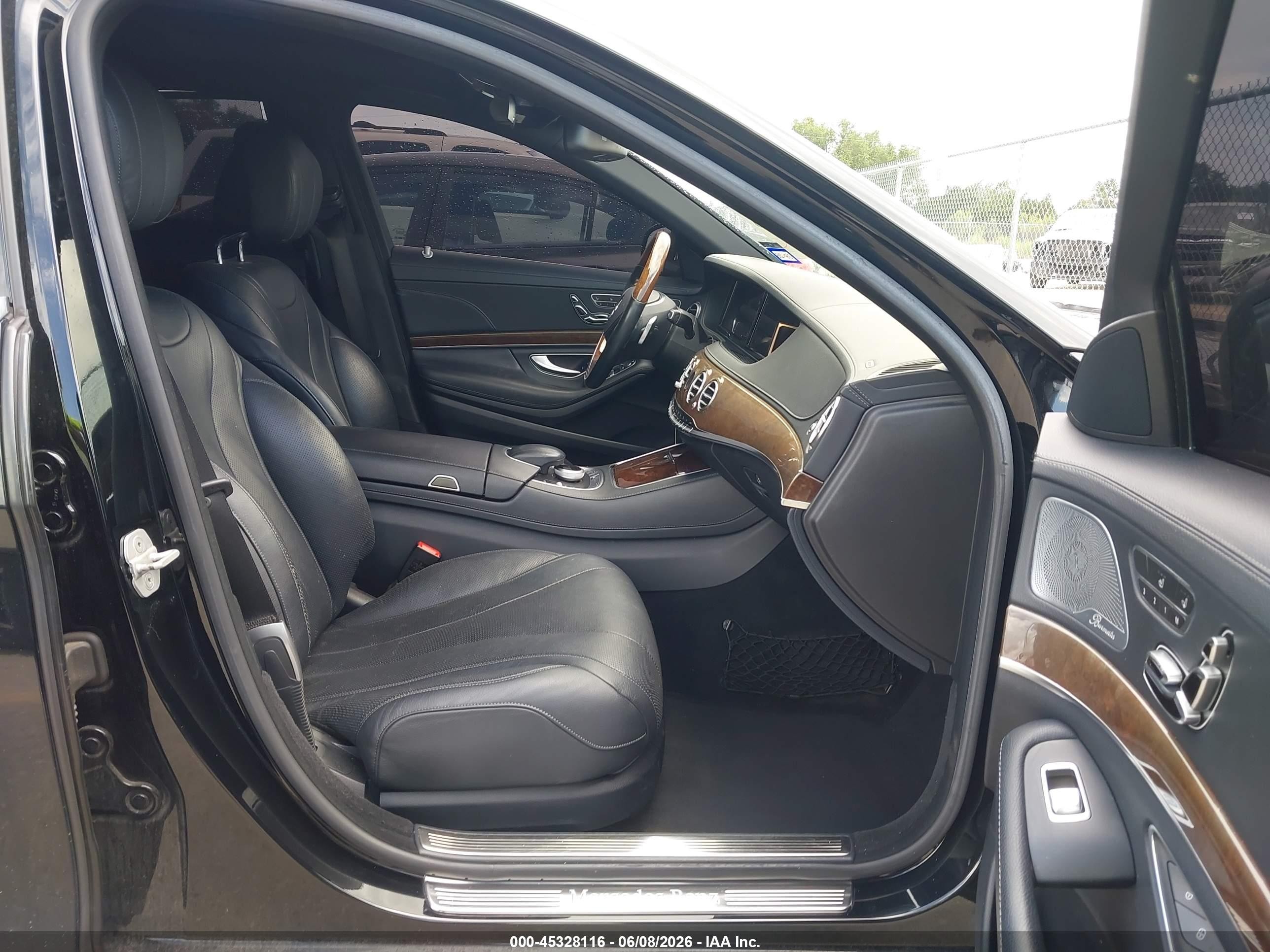 2014 Mercedes-benz S 550 4matic Black vin: WDDUG8FB4EA029867