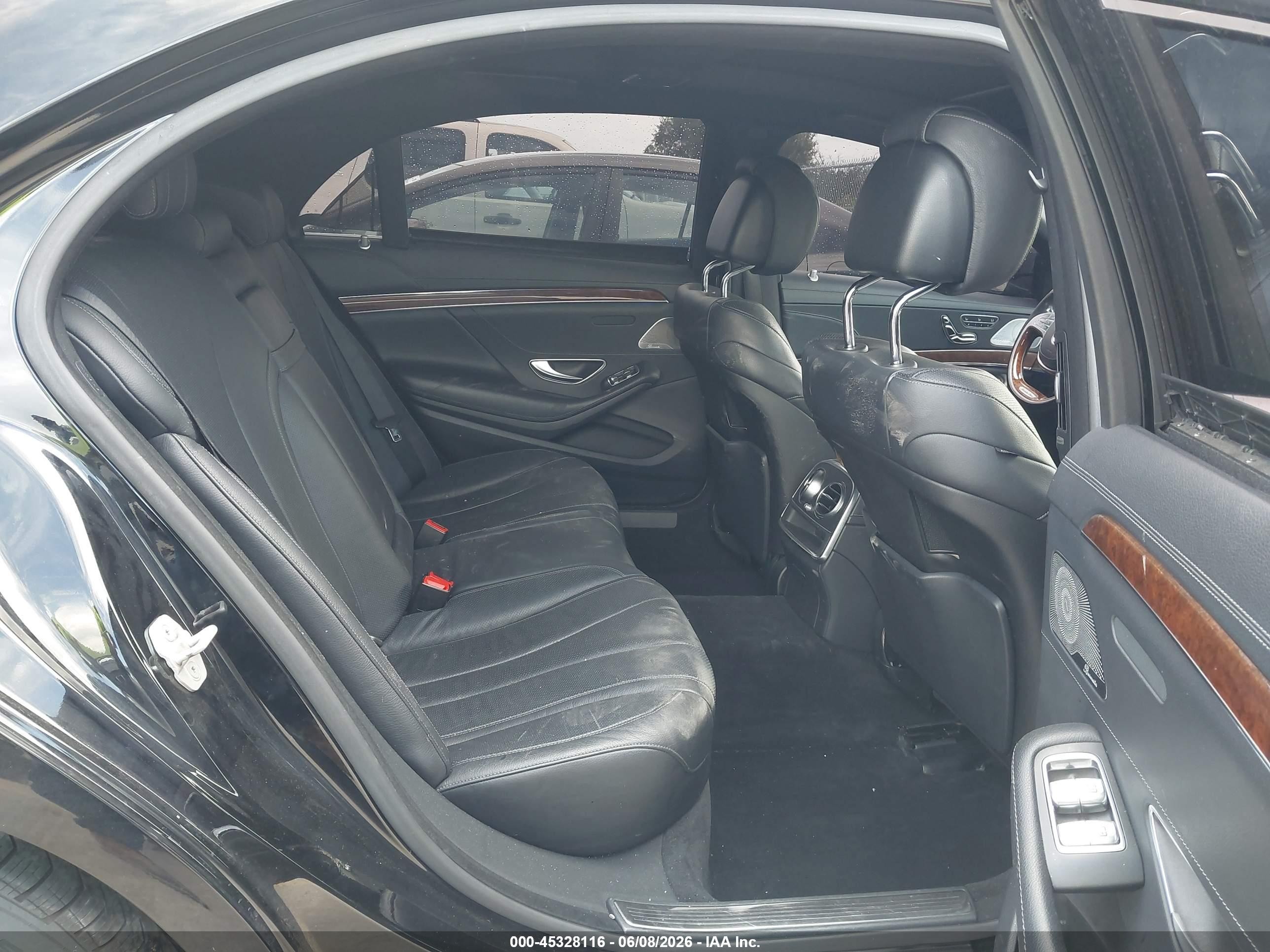 2014 Mercedes-benz S 550 4matic Black vin: WDDUG8FB4EA029867
