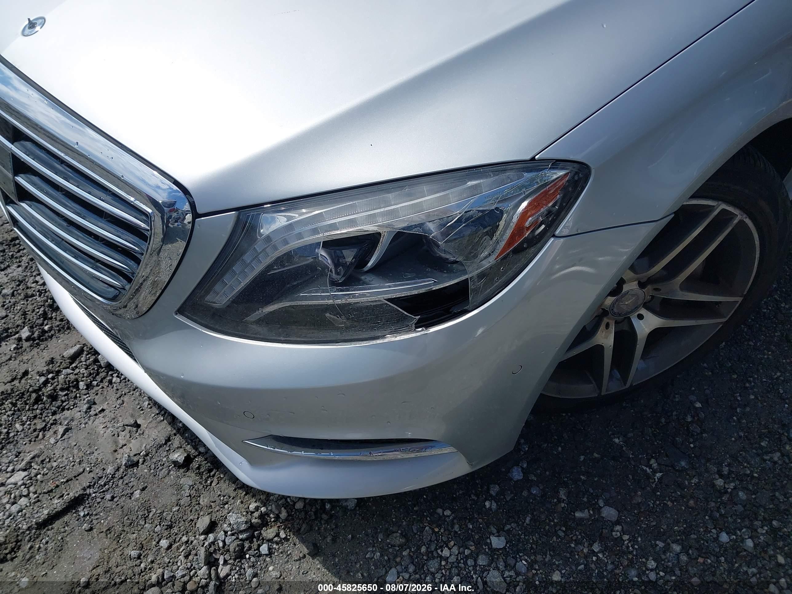 2014 Mercedes-benz S 550 4matic Silver vin: WDDUG8FB4EA061248