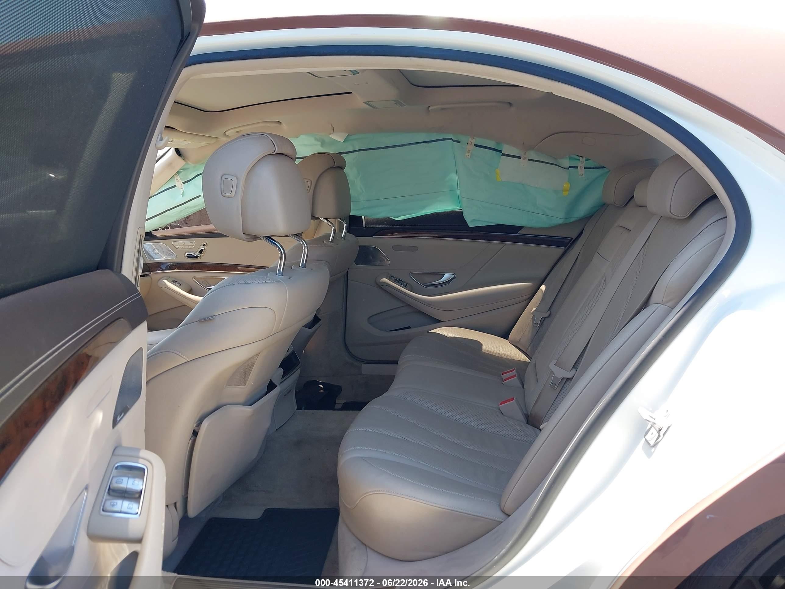 2015 Mercedes-benz S 550 4matic Brown vin: WDDUG8FB4FA079623