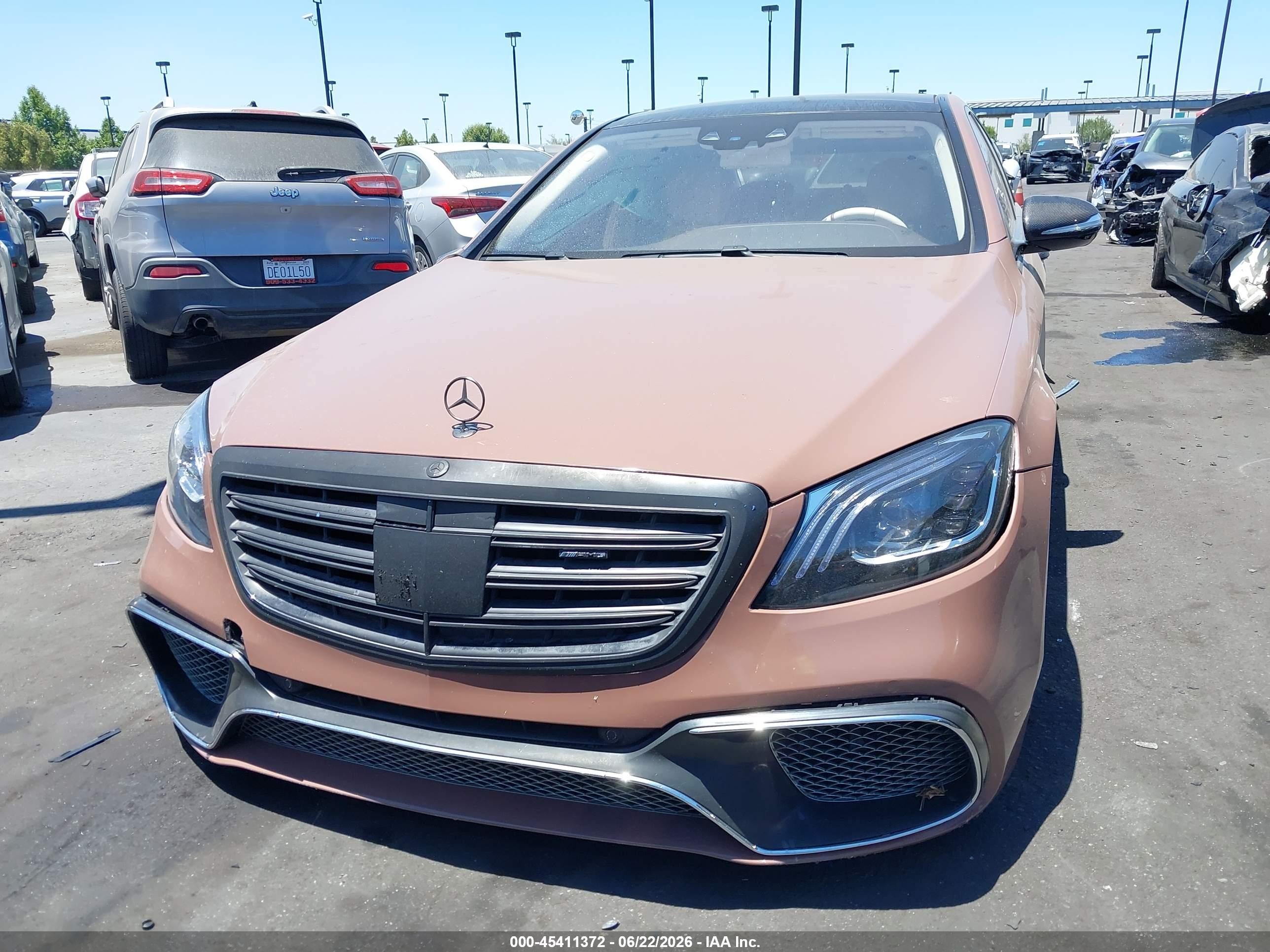 2015 Mercedes-benz S 550 4matic Brown vin: WDDUG8FB4FA079623