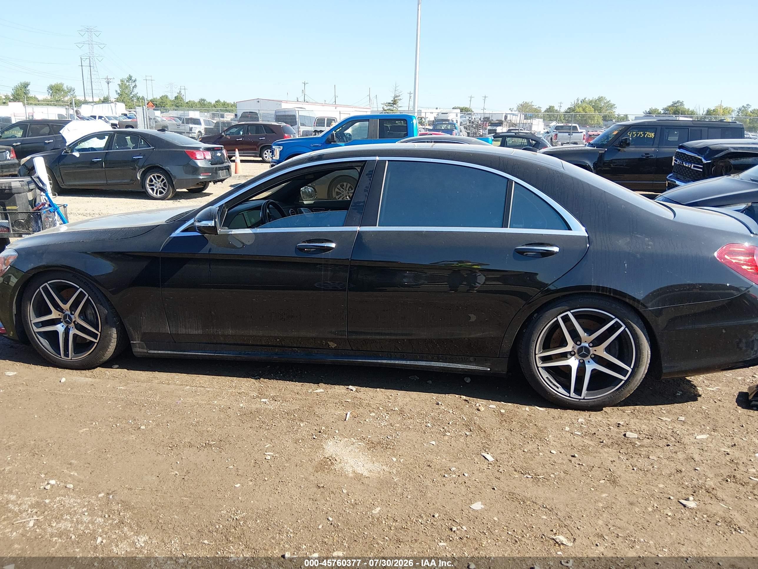 2015 Mercedes-benz S 550 4matic Black vin: WDDUG8FB4FA109073