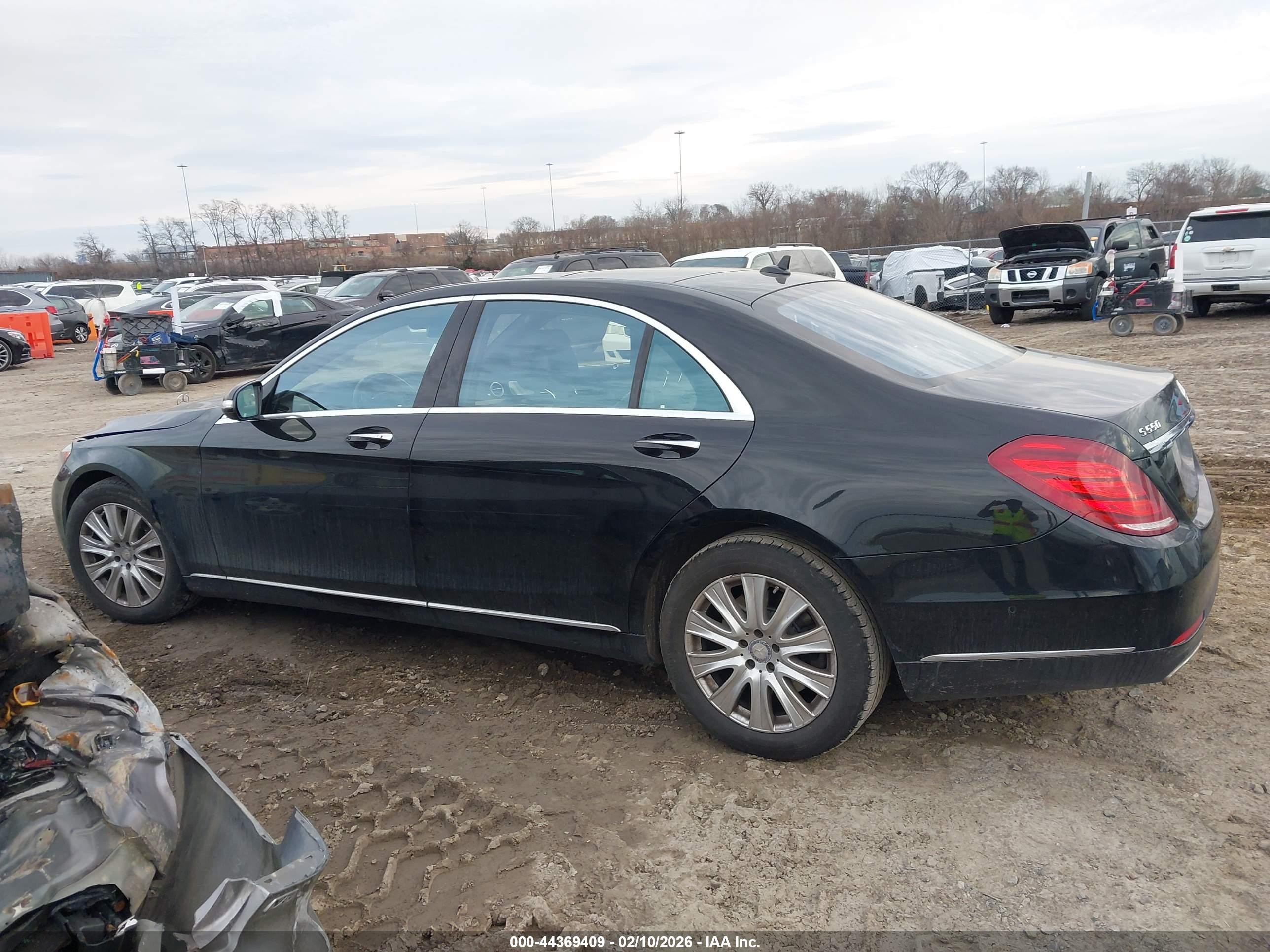 2014 Mercedes-benz S 550 4matic Black vin: WDDUG8FB5EA033796