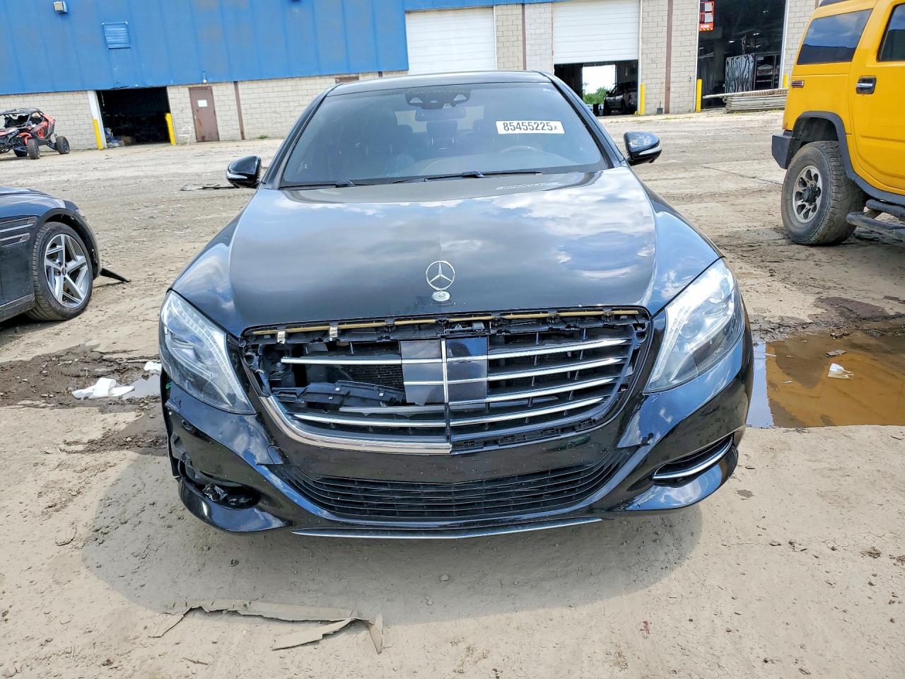 2015 Mercedes-benz S 550 4matic Black vin: WDDUG8FB5FA111043