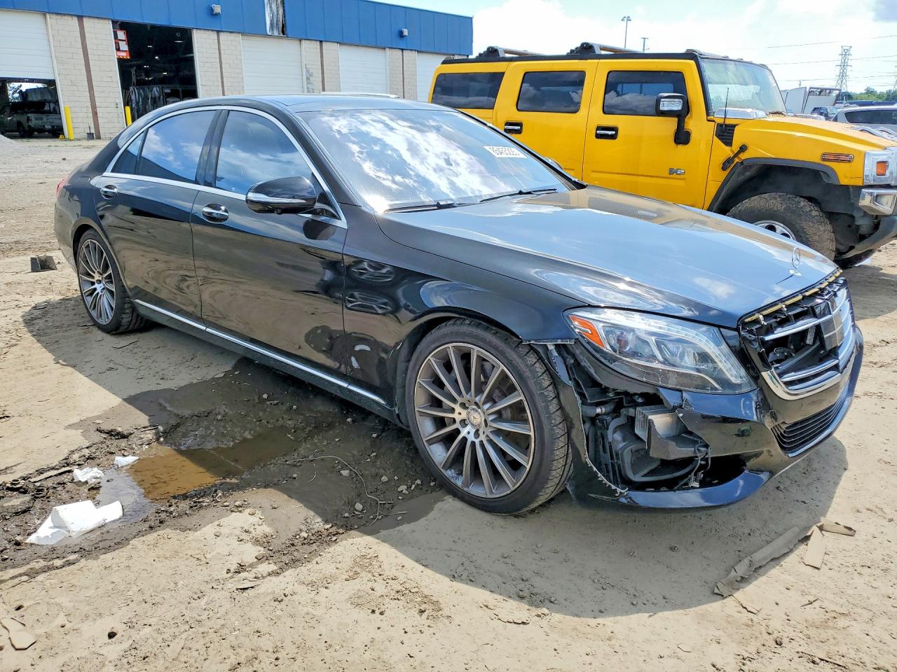 2015 Mercedes-benz S 550 4matic Black vin: WDDUG8FB5FA111043