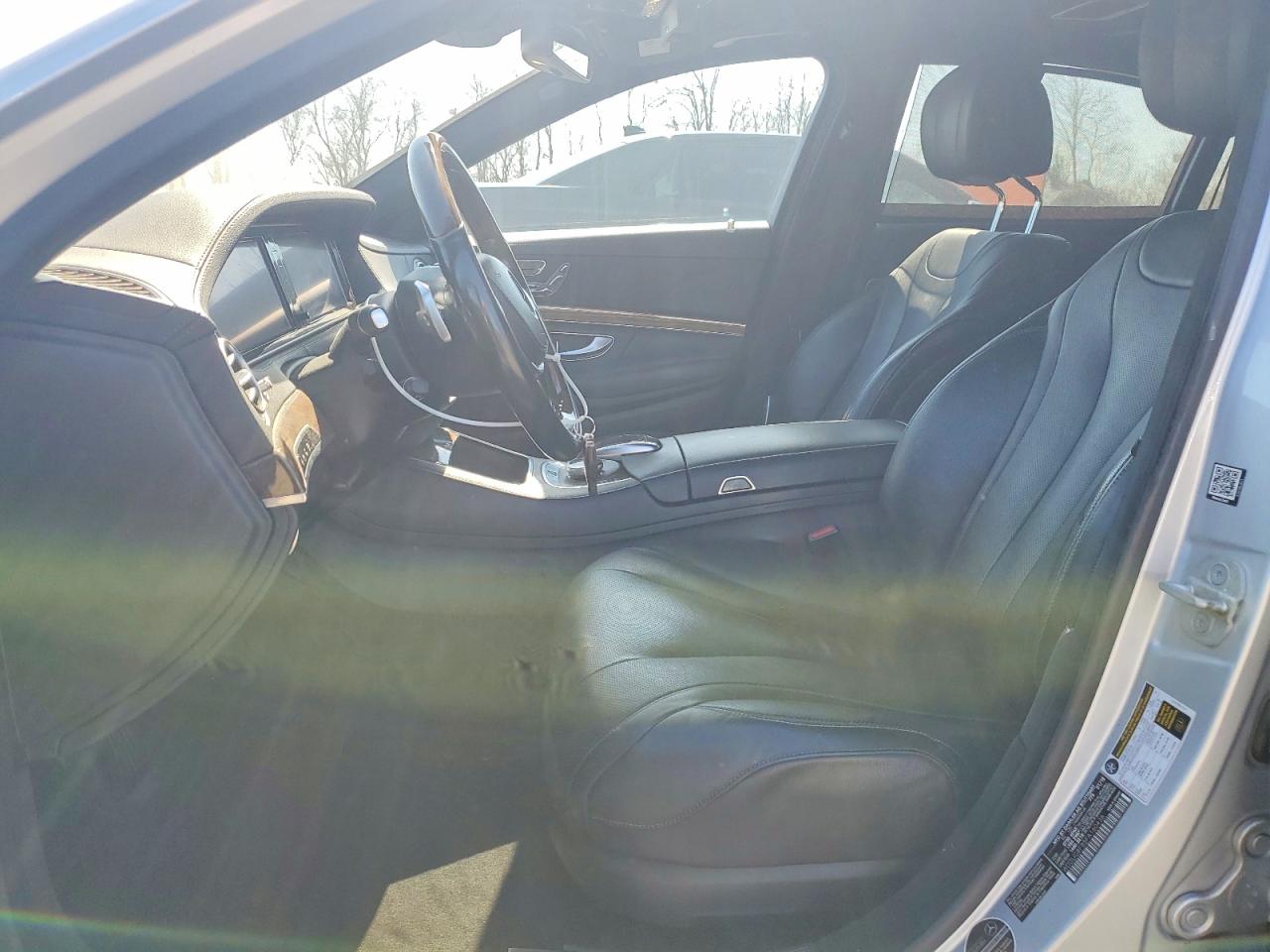 2015 Mercedes-benz S 550 4matic Silver vin: WDDUG8FB5FA160436