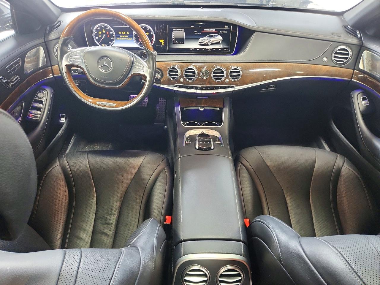 2015 Mercedes-benz S 550 4matic Серый vin: WDDUG8FB5FA183439