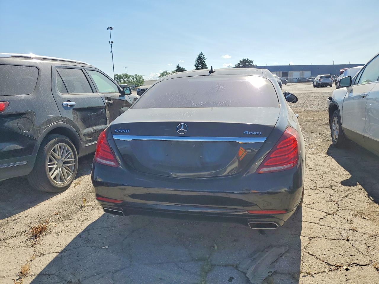 2017 Mercedes-benz S 550 4matic Black vin: WDDUG8FB5HA306286