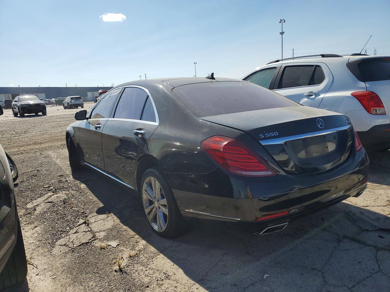 2017 Mercedes-benz S 550 4matic Black vin: WDDUG8FB5HA306286