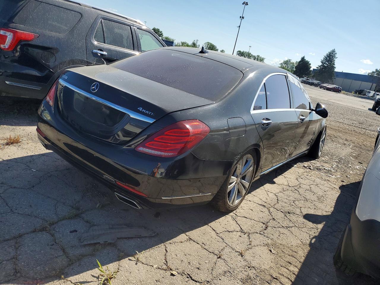 2017 Mercedes-benz S 550 4matic Black vin: WDDUG8FB5HA306286