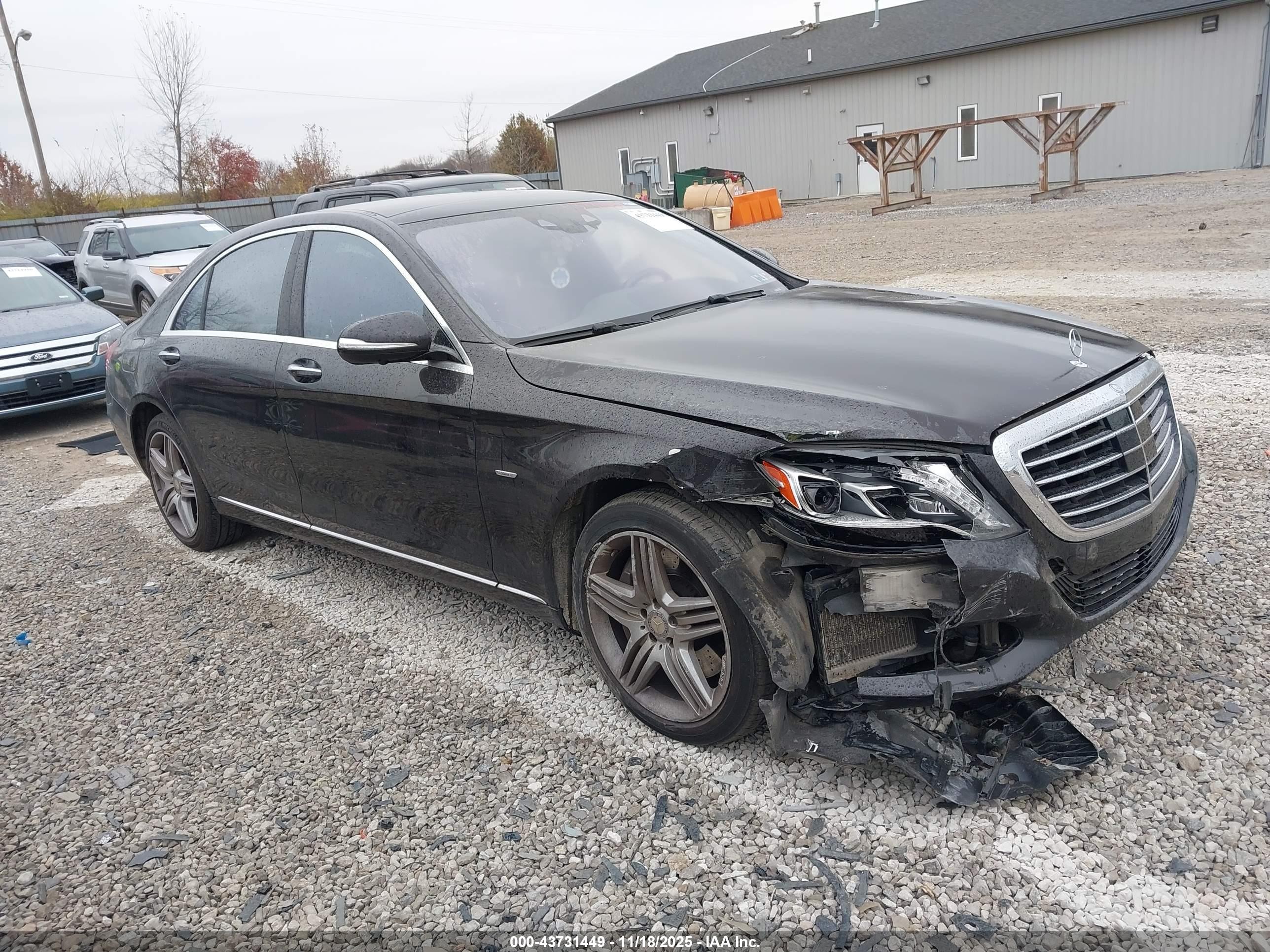 2014 Mercedes-benz S 550 4matic Gray vin: WDDUG8FB6EA021916