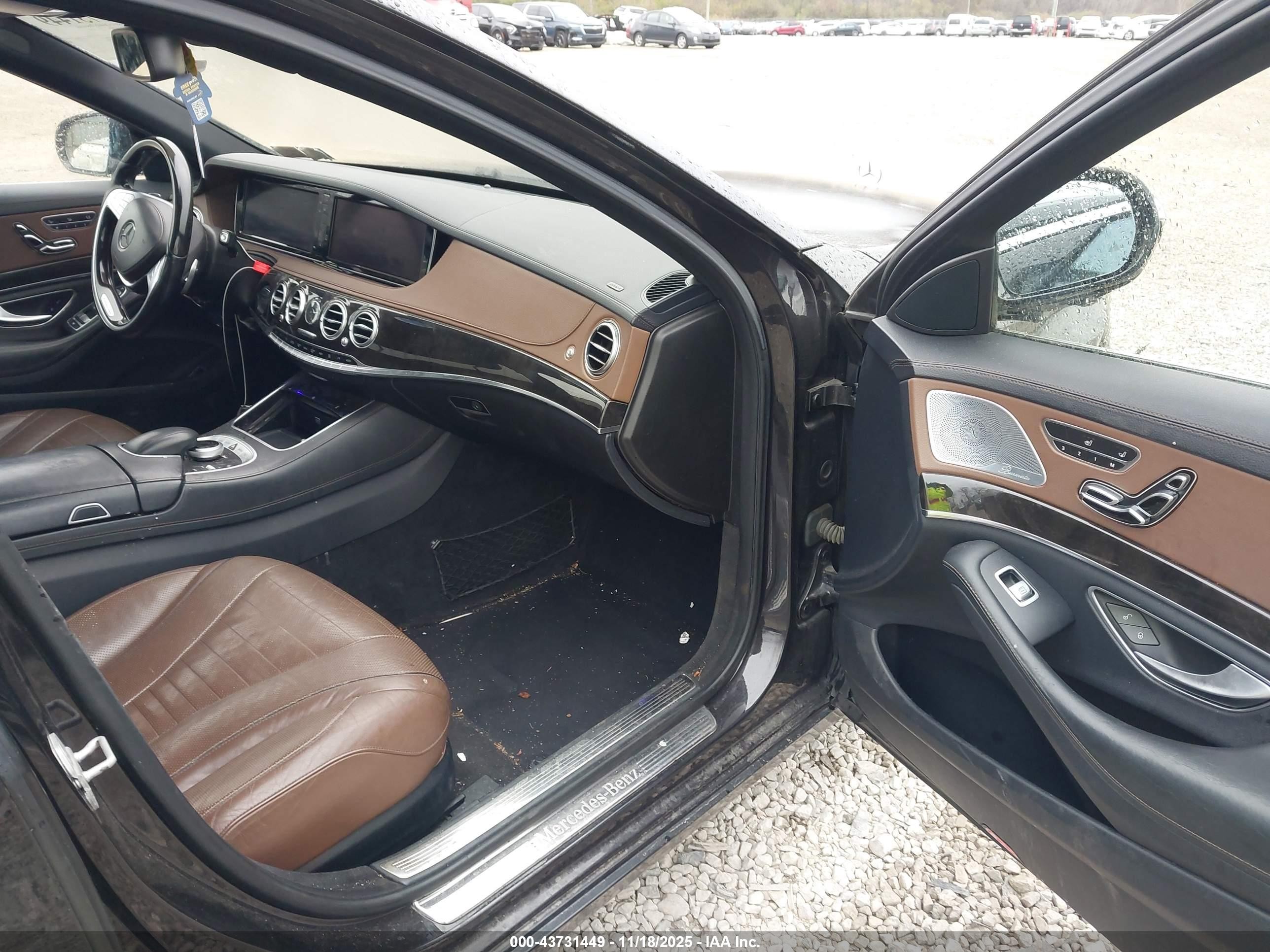 2014 Mercedes-benz S 550 4matic Gray vin: WDDUG8FB6EA021916