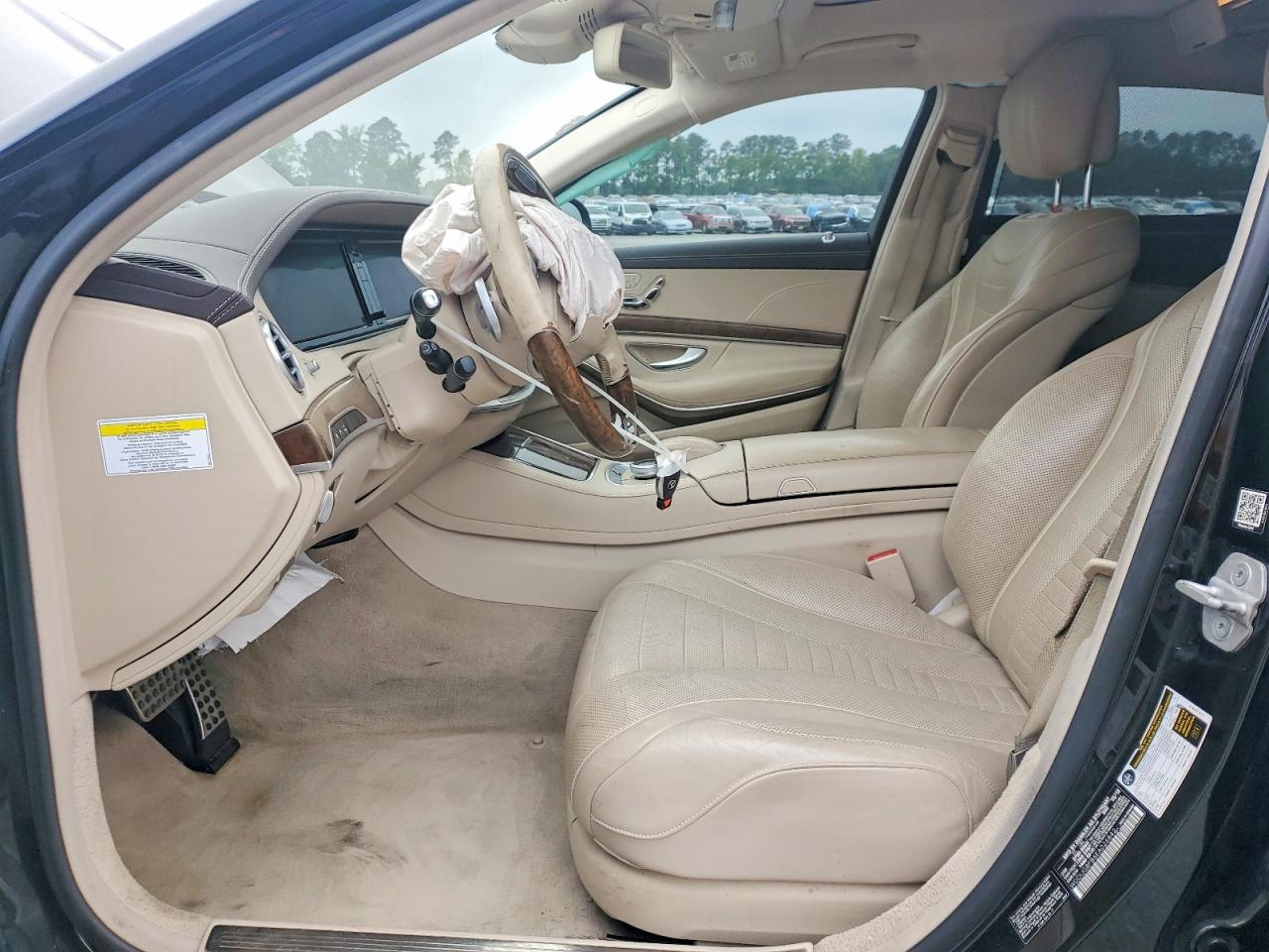 2014 Mercedes-benz S 550 4matic Черный vin: WDDUG8FB6EA026842