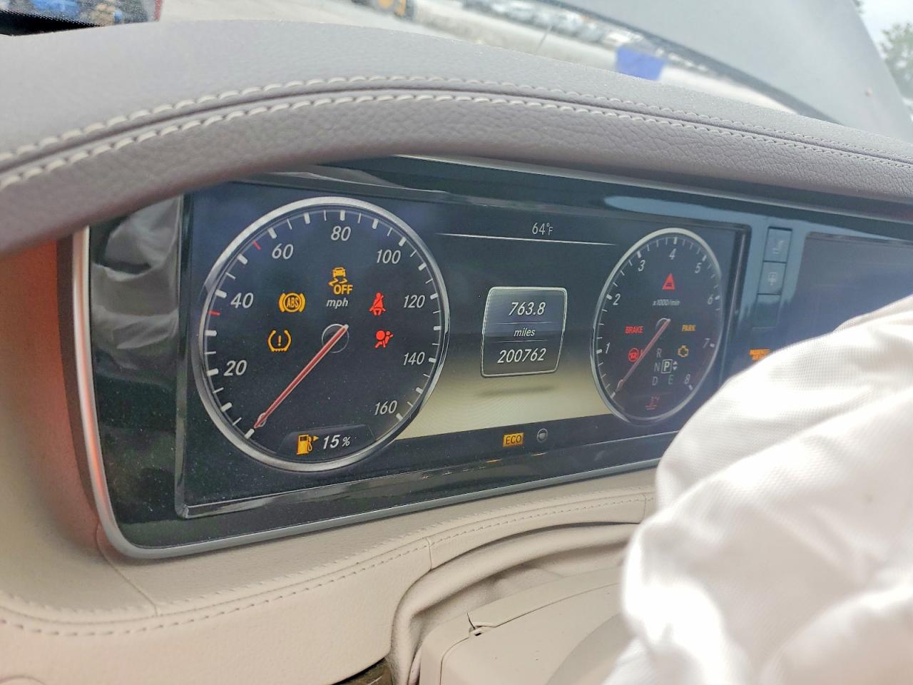 2014 Mercedes-benz S 550 4matic Черный vin: WDDUG8FB6EA026842