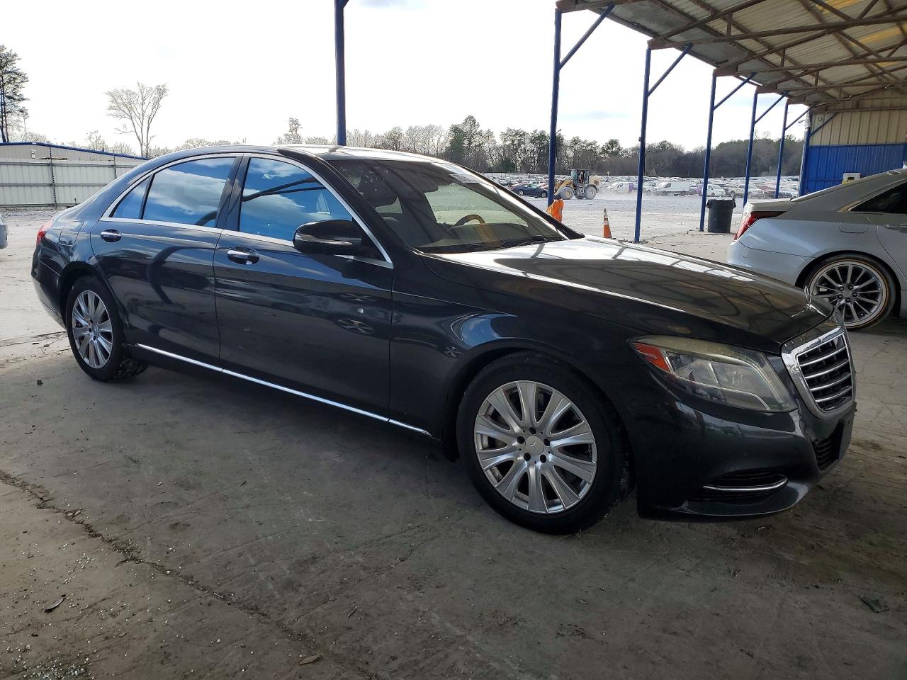 2014 Mercedes-benz S 550 4matic Черный vin: WDDUG8FB6EA039106