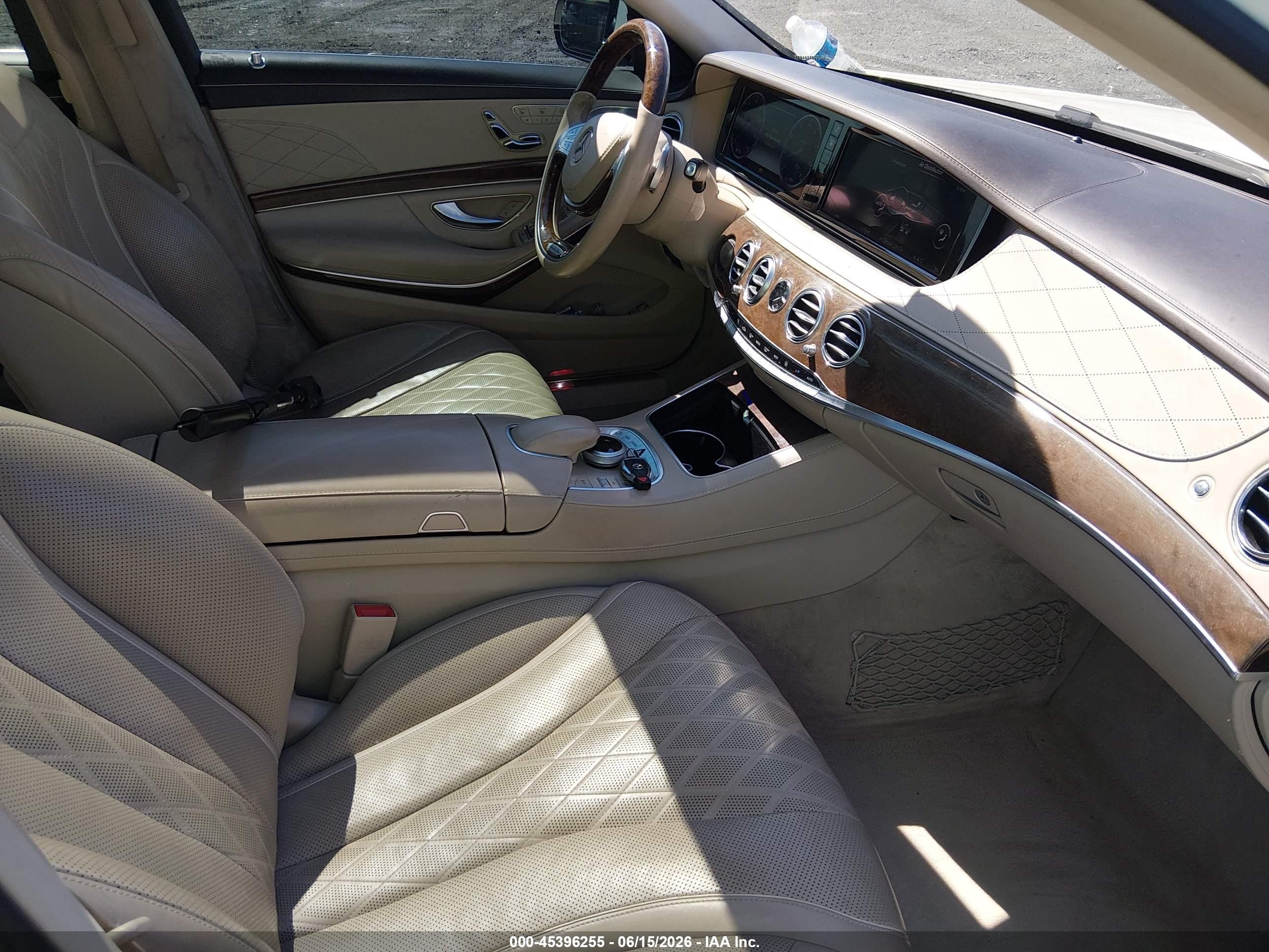 2014 Mercedes-benz S 550 4matic White vin: WDDUG8FB6EA046380