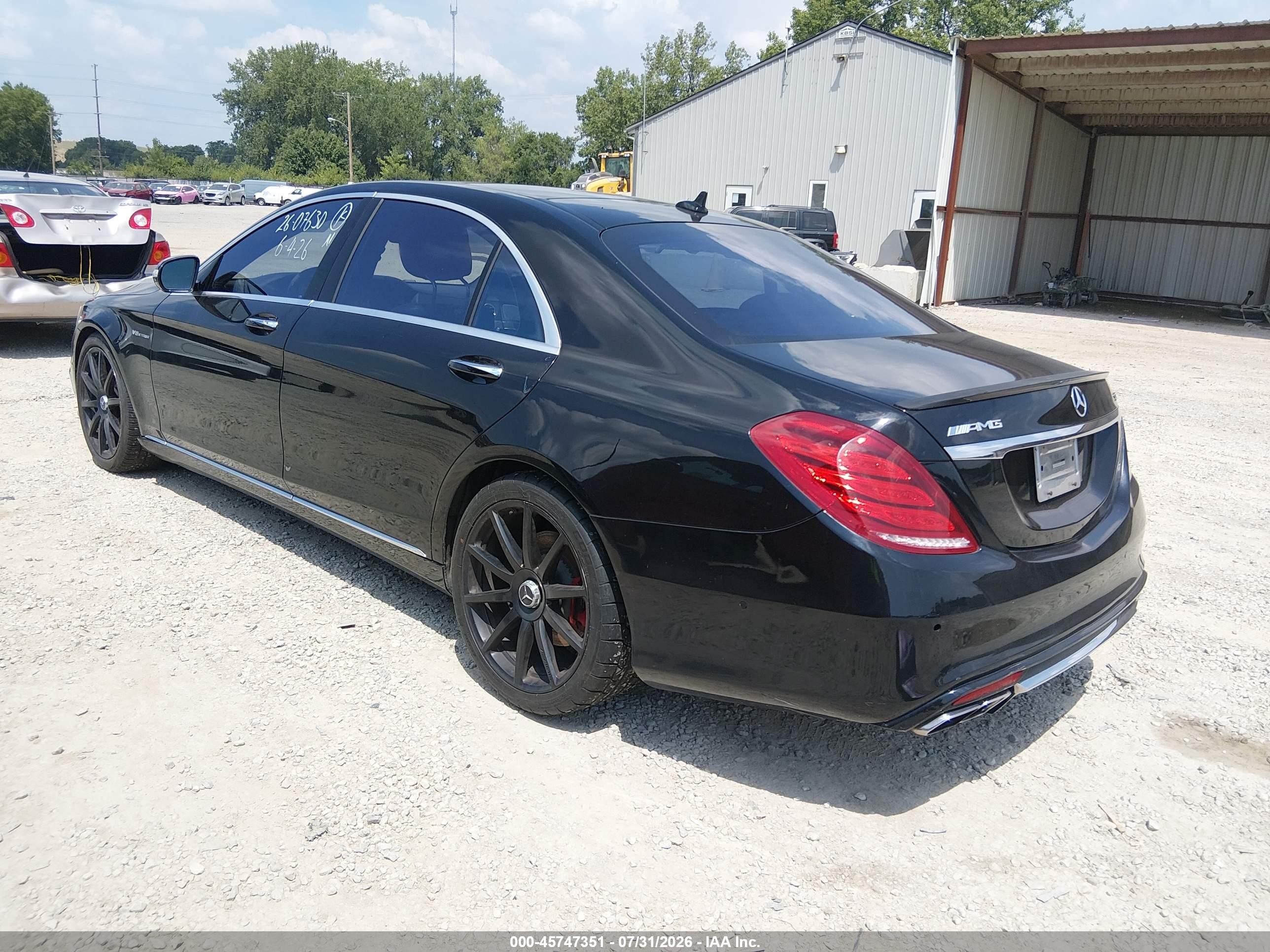 2014 Mercedes-benz S 550 4matic Black vin: WDDUG8FB6EA046427