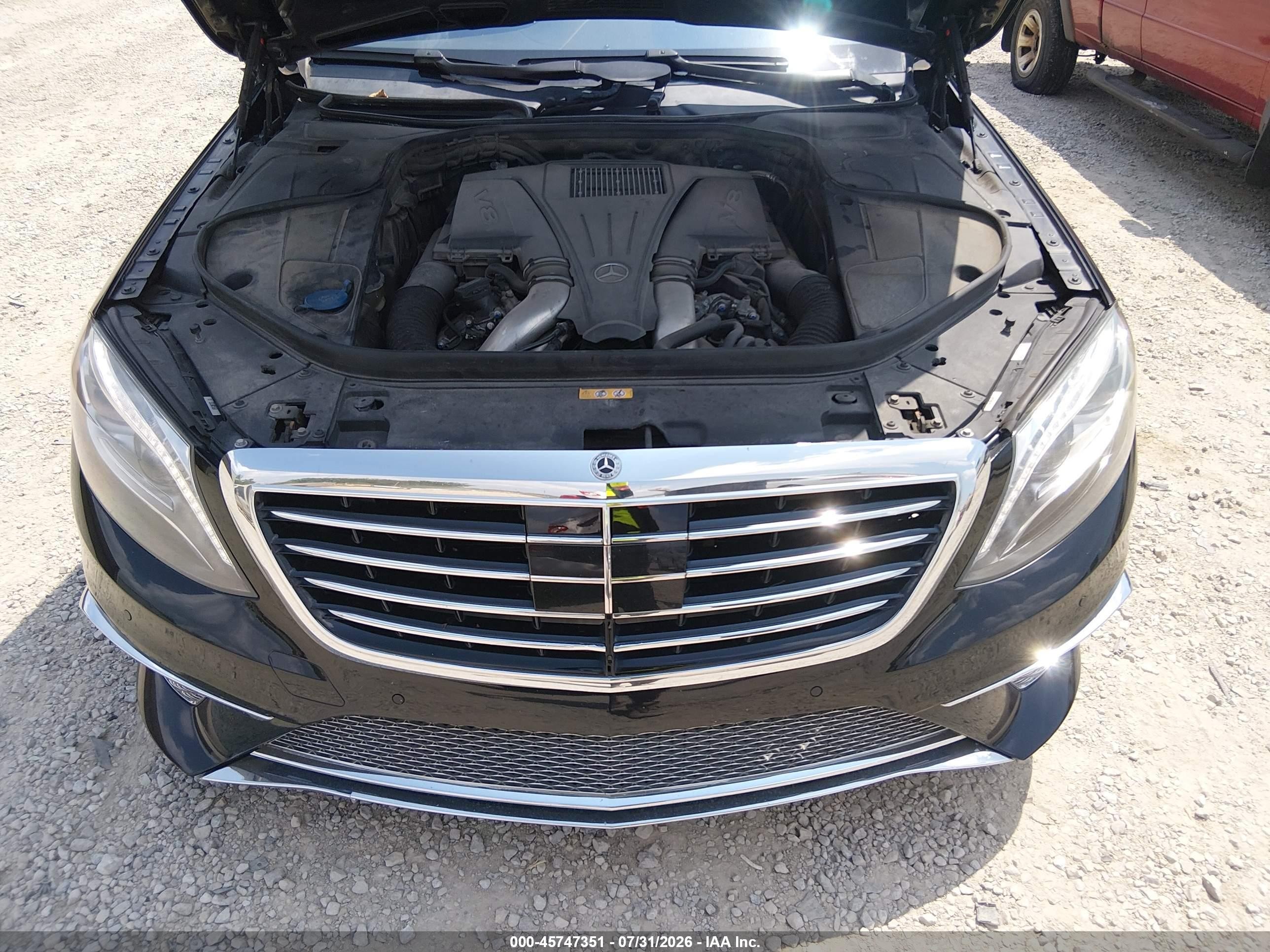 2014 Mercedes-benz S 550 4matic Black vin: WDDUG8FB6EA046427