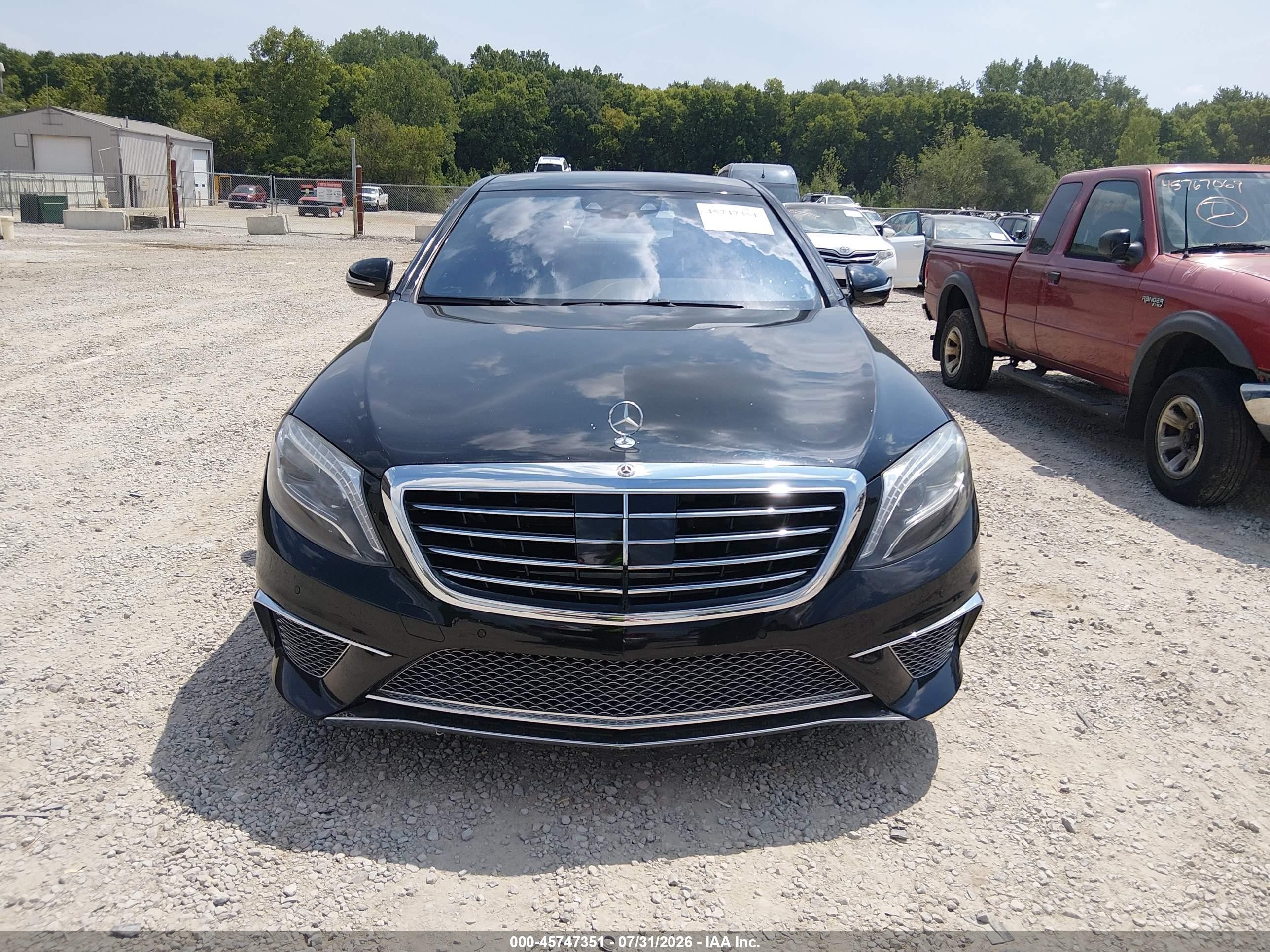 2014 Mercedes-benz S 550 4matic Black vin: WDDUG8FB6EA046427