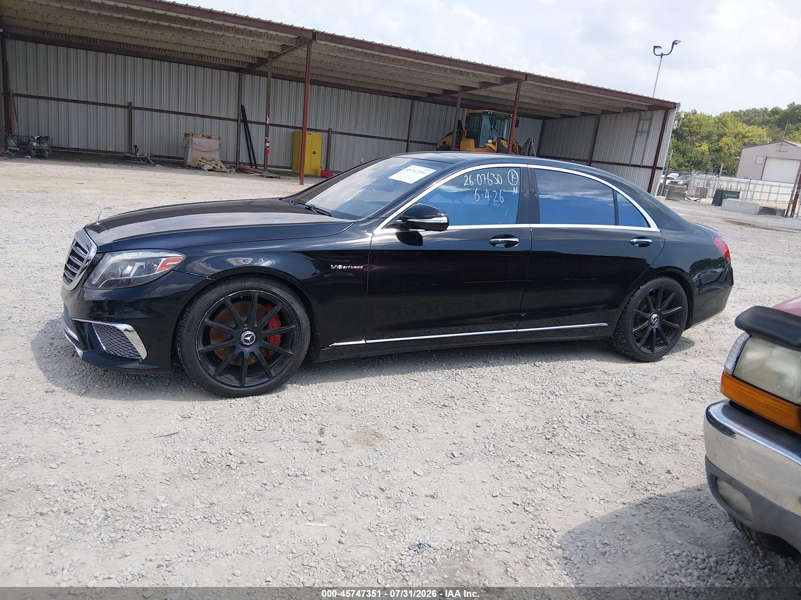 2014 Mercedes-benz S 550 4matic Black vin: WDDUG8FB6EA046427