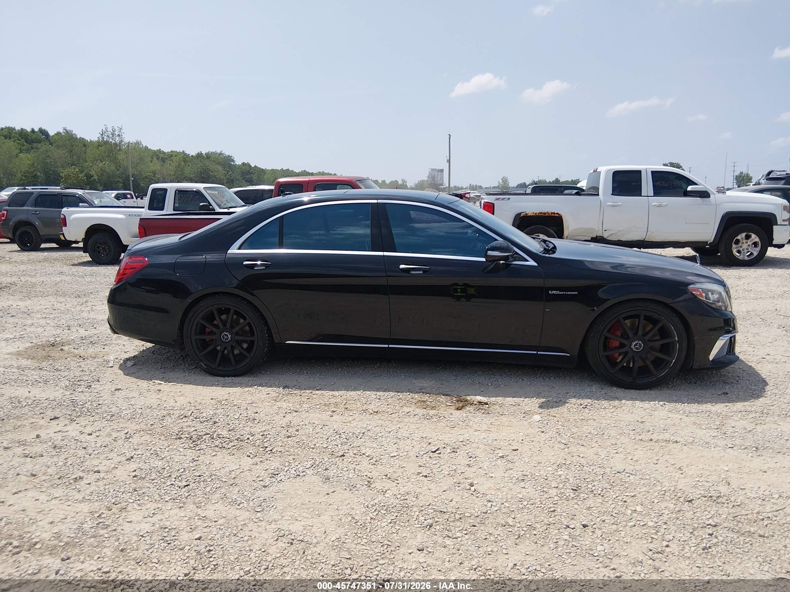 2014 Mercedes-benz S 550 4matic Black vin: WDDUG8FB6EA046427