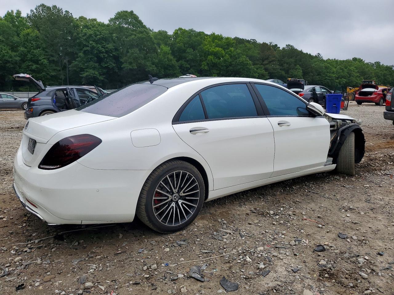 2015 Mercedes-benz S 550 4matic White vin: WDDUG8FB6FA078036