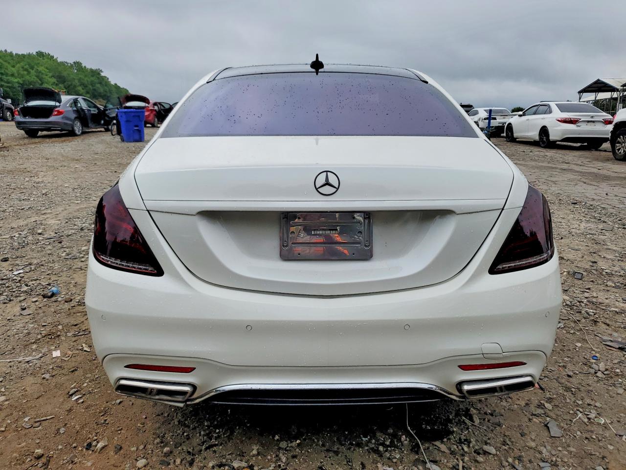 2015 Mercedes-benz S 550 4matic White vin: WDDUG8FB6FA078036