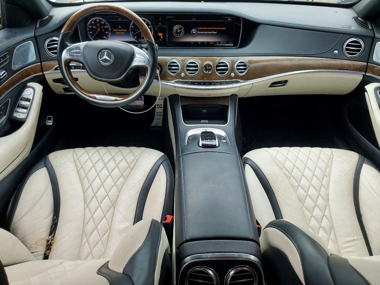 2015 Mercedes-benz S 550 4matic White vin: WDDUG8FB6FA078036