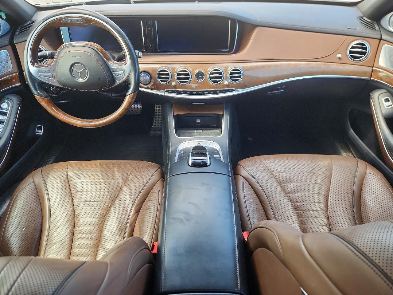2015 Mercedes-benz S 550 4matic Blue vin: WDDUG8FB6FA102884